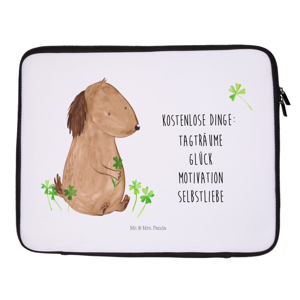 33 x 42 Notebook Tasche Hund Kleeblatt Notebook Tasche, Laptop, Computertasche, Tasche, Schutzhülle, Hund, Hundemotiv, Haustier, Hunderasse, Tierliebhaber, Hundebesitzer, Sprüche, Kleeblatt, Glück, Tagträume, Motivation, Neuanfang, Geschenk, Glücksbringer, Selbstliebe, Achtsamkeit