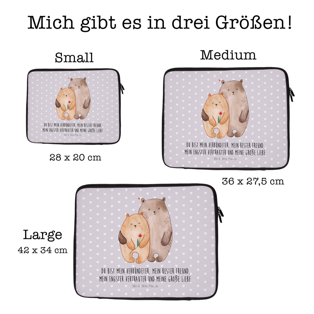 20 x 28 Notebook Tasche  Bären Liebe Notebook Tasche, Laptop, Computertasche, Tasche, Liebe, Partner, Freund, Freundin, Ehemann, Ehefrau, Heiraten, Verlobung, Heiratsantrag, Liebesgeschenk, Jahrestag, Hocheitstag, Verliebt, Verlobt, Verheiratet, Geschenk Freundin, Geschenk Freund, Liebesbeweis, Hochzeitstag, Geschenk Hochzeit, Bären, Bärchen, Bär
