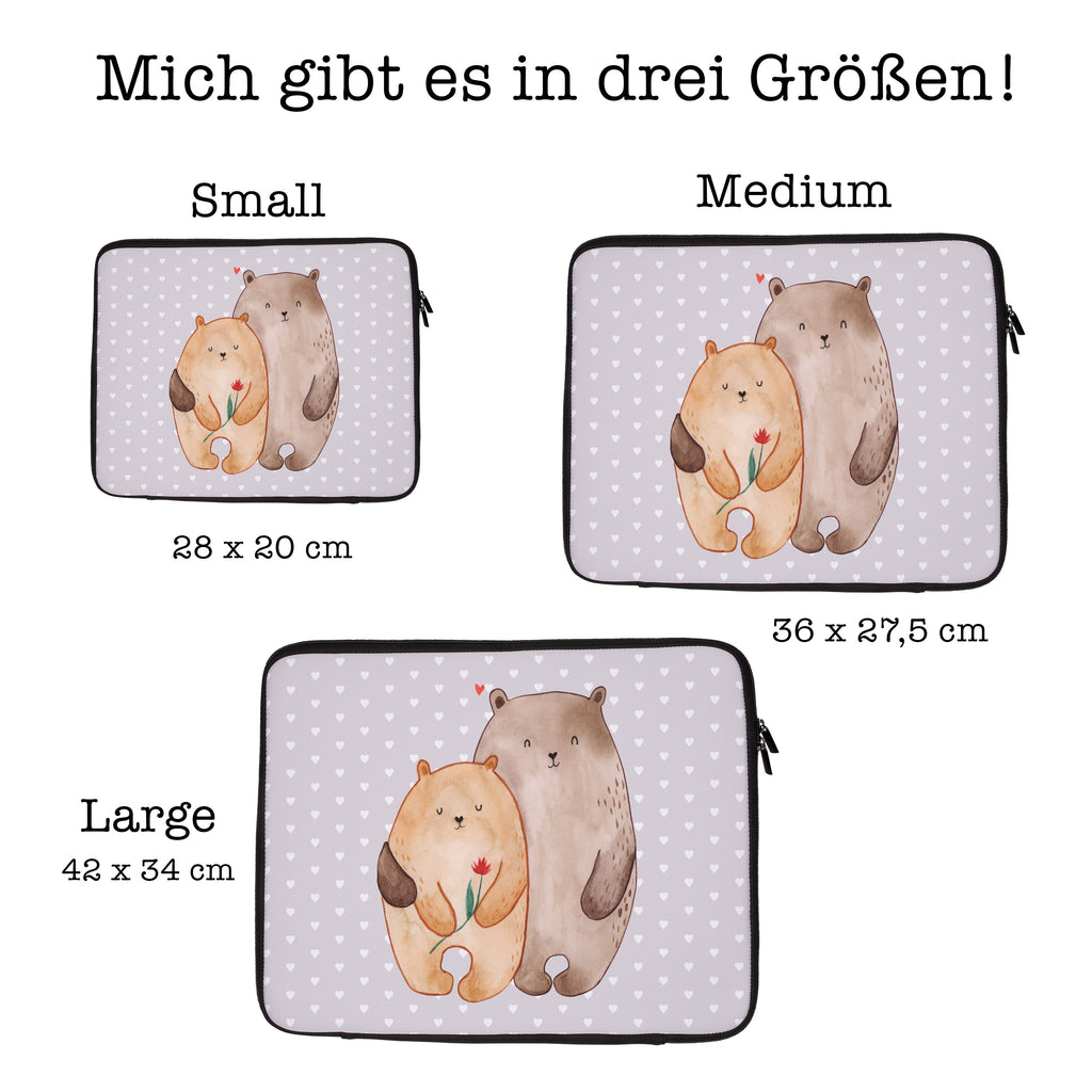 20 x 28 Notebook Tasche  Bären Liebe Notebook Tasche, Laptop, Computertasche, Tasche, Liebe, Partner, Freund, Freundin, Ehemann, Ehefrau, Heiraten, Verlobung, Heiratsantrag, Liebesgeschenk, Jahrestag, Hocheitstag, Verliebt, Verlobt, Verheiratet, Geschenk Freundin, Geschenk Freund, Liebesbeweis, Hochzeitstag, Geschenk Hochzeit, Bären, Bärchen, Bär