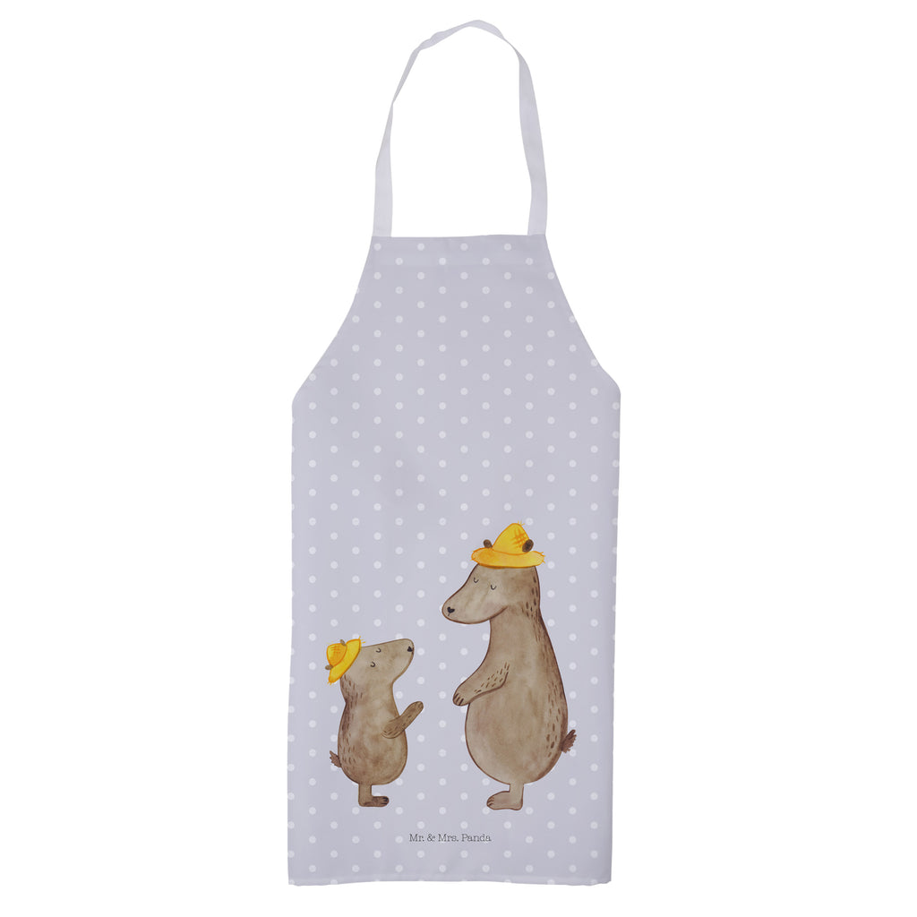 Kochschürze Bären mit Hut Schürze, Backschürze, Küchenschürze, Grillschürze, Latzschürze, Familie, Vatertag, Muttertag, Bruder, Schwester, Mama, Papa, Oma, Opa, Bär, Bären, Vater, Papi, Paps, Dad, Daddy, Lieblingsmensch, Sohn, Söhne, Kind, Kinder, Vater-Sohn, Family, Vorbild