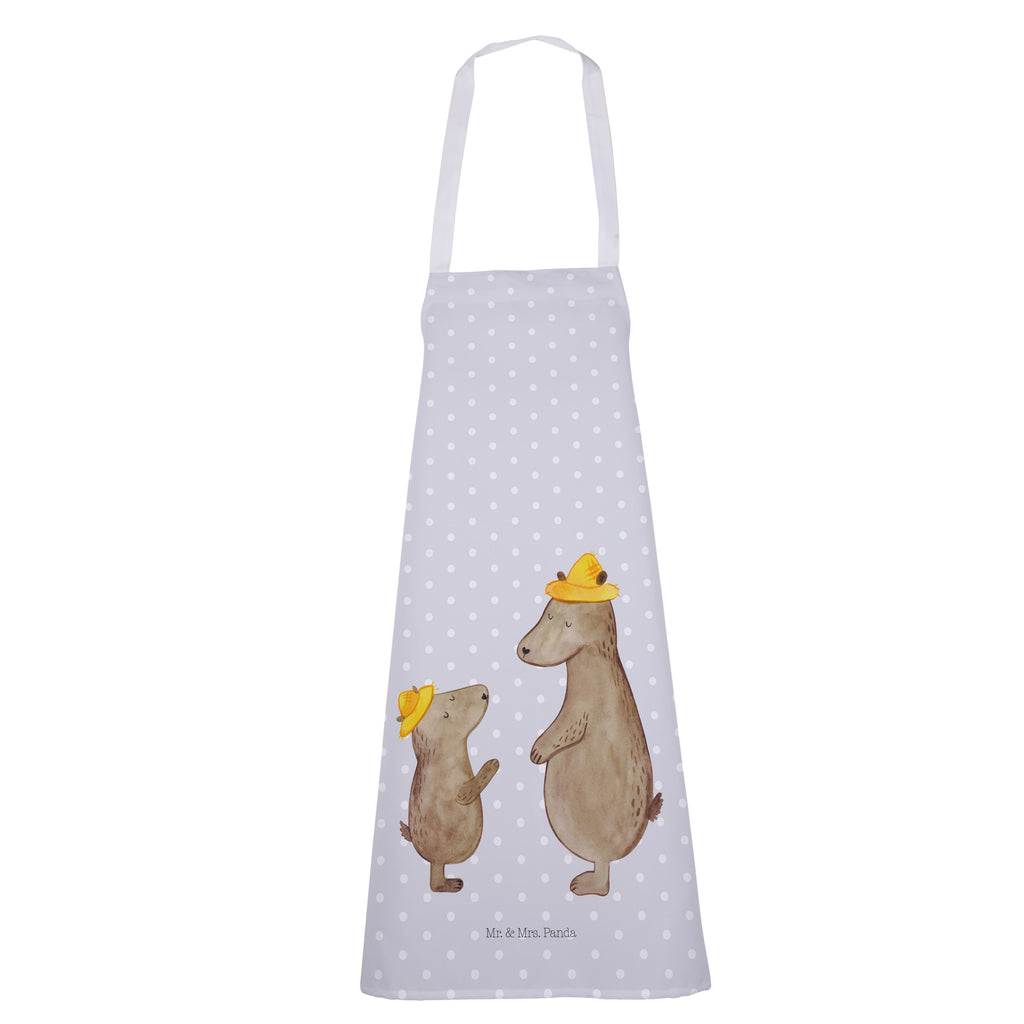 Kochschürze Bären mit Hut Schürze, Backschürze, Küchenschürze, Grillschürze, Latzschürze, Familie, Vatertag, Muttertag, Bruder, Schwester, Mama, Papa, Oma, Opa, Bär, Bären, Vater, Papi, Paps, Dad, Daddy, Lieblingsmensch, Sohn, Söhne, Kind, Kinder, Vater-Sohn, Family, Vorbild