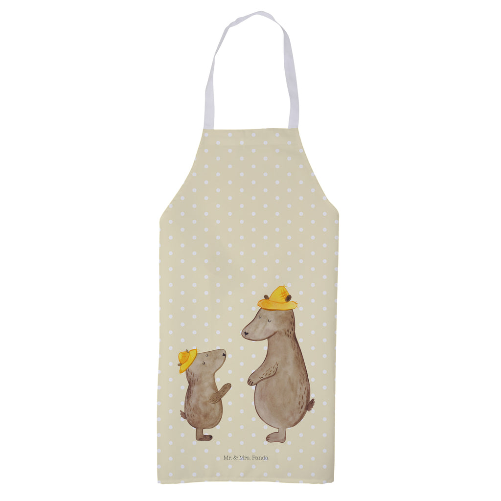 Kochschürze Bären mit Hut Schürze, Backschürze, Küchenschürze, Grillschürze, Latzschürze, Familie, Vatertag, Muttertag, Bruder, Schwester, Mama, Papa, Oma, Opa, Bär, Bären, Vater, Papi, Paps, Dad, Daddy, Lieblingsmensch, Sohn, Söhne, Kind, Kinder, Vater-Sohn, Family, Vorbild