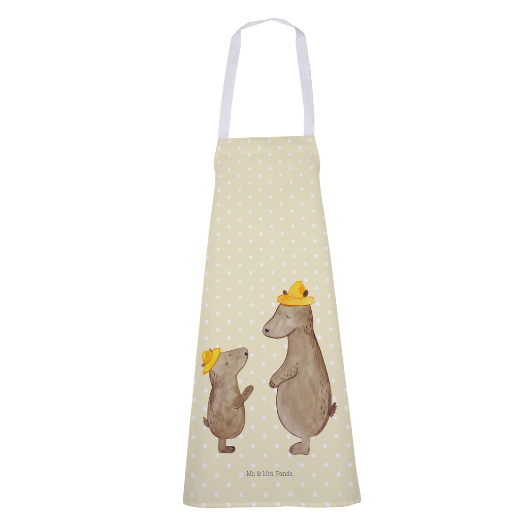 Kochschürze Bären mit Hut Schürze, Backschürze, Küchenschürze, Grillschürze, Latzschürze, Familie, Vatertag, Muttertag, Bruder, Schwester, Mama, Papa, Oma, Opa, Bär, Bären, Vater, Papi, Paps, Dad, Daddy, Lieblingsmensch, Sohn, Söhne, Kind, Kinder, Vater-Sohn, Family, Vorbild
