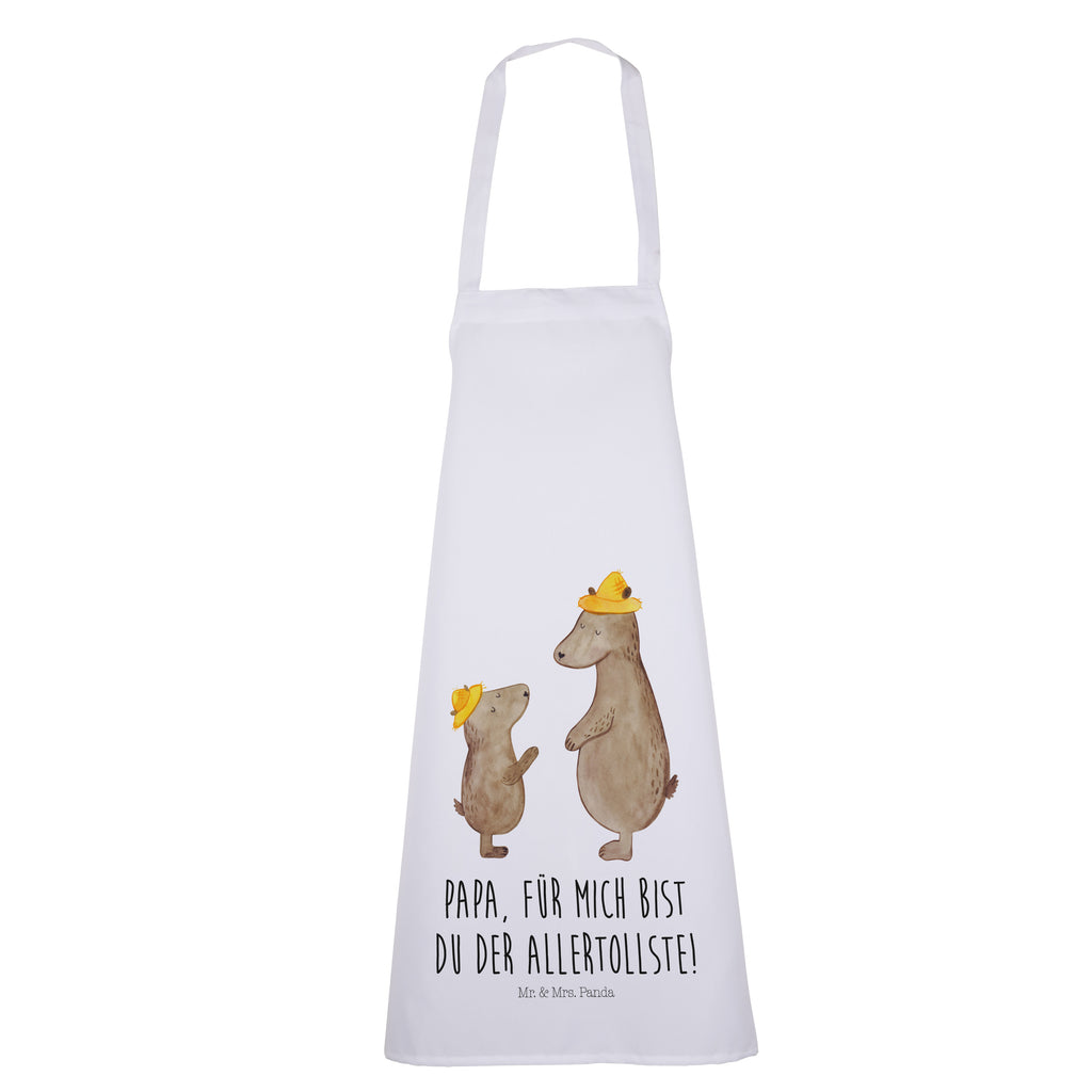 Kochschürze Bären mit Hut Schürze, Backschürze, Küchenschürze, Grillschürze, Latzschürze, Familie, Vatertag, Muttertag, Bruder, Schwester, Mama, Papa, Oma, Opa, Bär, Bären, Vater, Papi, Paps, Dad, Daddy, Lieblingsmensch, Sohn, Söhne, Kind, Kinder, Vater-Sohn, Family, Vorbild