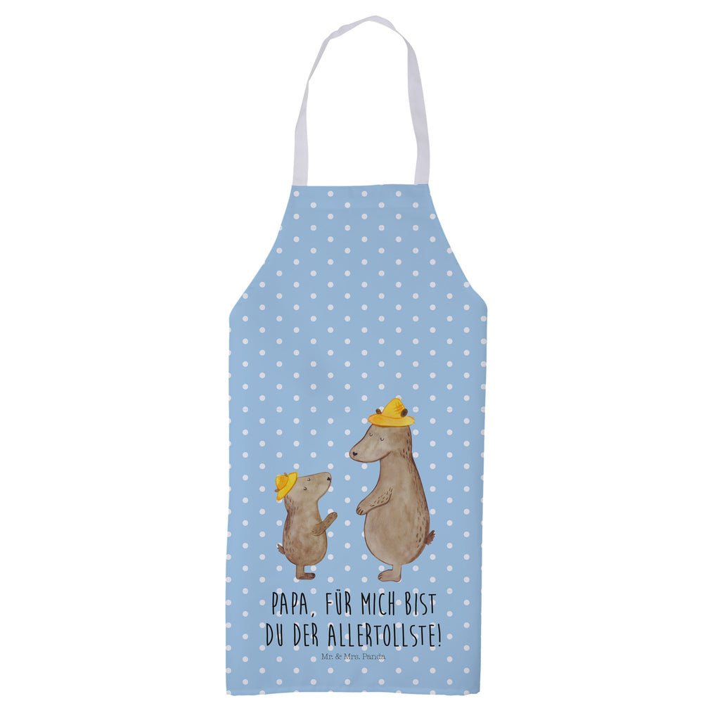 Kochschürze Bären mit Hut Schürze, Backschürze, Küchenschürze, Grillschürze, Latzschürze, Familie, Vatertag, Muttertag, Bruder, Schwester, Mama, Papa, Oma, Opa, Bär, Bären, Vater, Papi, Paps, Dad, Daddy, Lieblingsmensch, Sohn, Söhne, Kind, Kinder, Vater-Sohn, Family, Vorbild