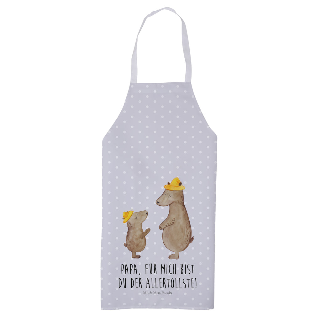 Kochschürze Bären mit Hut Schürze, Backschürze, Küchenschürze, Grillschürze, Latzschürze, Familie, Vatertag, Muttertag, Bruder, Schwester, Mama, Papa, Oma, Opa, Bär, Bären, Vater, Papi, Paps, Dad, Daddy, Lieblingsmensch, Sohn, Söhne, Kind, Kinder, Vater-Sohn, Family, Vorbild