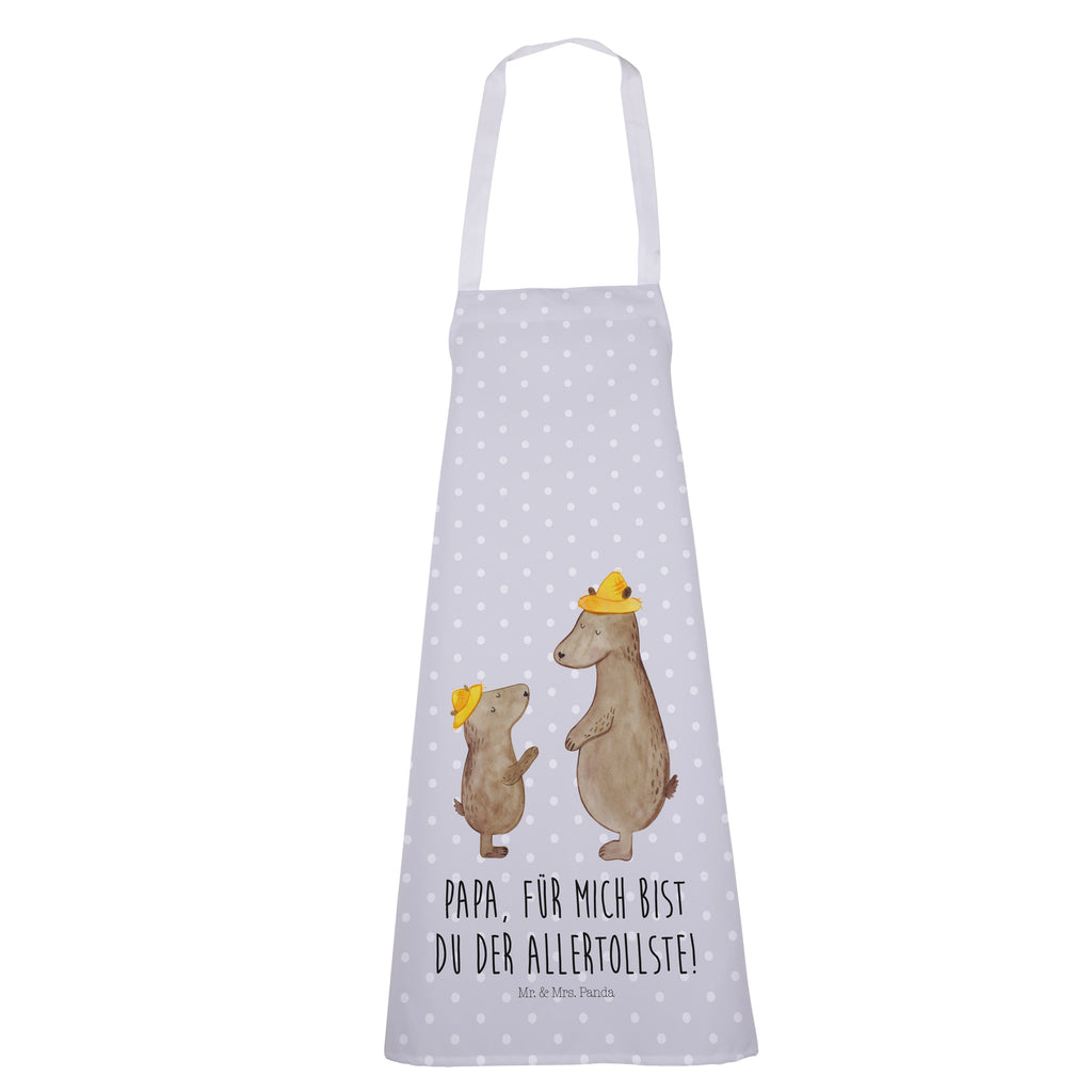 Kochschürze Bären mit Hut Schürze, Backschürze, Küchenschürze, Grillschürze, Latzschürze, Familie, Vatertag, Muttertag, Bruder, Schwester, Mama, Papa, Oma, Opa, Bär, Bären, Vater, Papi, Paps, Dad, Daddy, Lieblingsmensch, Sohn, Söhne, Kind, Kinder, Vater-Sohn, Family, Vorbild