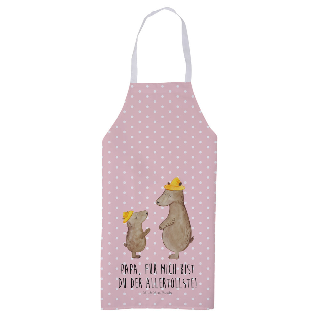 Kochschürze Bären mit Hut Schürze, Backschürze, Küchenschürze, Grillschürze, Latzschürze, Familie, Vatertag, Muttertag, Bruder, Schwester, Mama, Papa, Oma, Opa, Bär, Bären, Vater, Papi, Paps, Dad, Daddy, Lieblingsmensch, Sohn, Söhne, Kind, Kinder, Vater-Sohn, Family, Vorbild