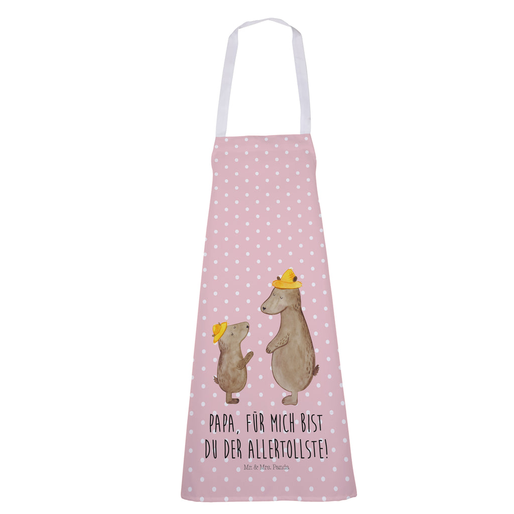 Kochschürze Bären mit Hut Schürze, Backschürze, Küchenschürze, Grillschürze, Latzschürze, Familie, Vatertag, Muttertag, Bruder, Schwester, Mama, Papa, Oma, Opa, Bär, Bären, Vater, Papi, Paps, Dad, Daddy, Lieblingsmensch, Sohn, Söhne, Kind, Kinder, Vater-Sohn, Family, Vorbild