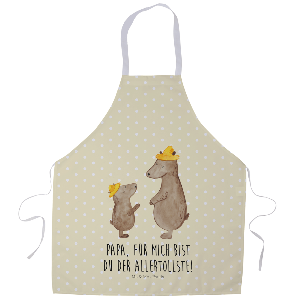 Kochschürze Bären mit Hut Schürze, Backschürze, Küchenschürze, Grillschürze, Latzschürze, Familie, Vatertag, Muttertag, Bruder, Schwester, Mama, Papa, Oma, Opa, Bär, Bären, Vater, Papi, Paps, Dad, Daddy, Lieblingsmensch, Sohn, Söhne, Kind, Kinder, Vater-Sohn, Family, Vorbild