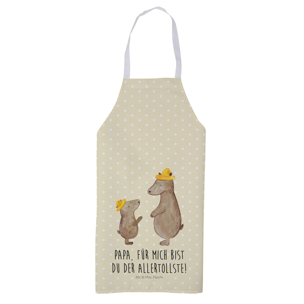 Kochschürze Bären mit Hut Schürze, Backschürze, Küchenschürze, Grillschürze, Latzschürze, Familie, Vatertag, Muttertag, Bruder, Schwester, Mama, Papa, Oma, Opa, Bär, Bären, Vater, Papi, Paps, Dad, Daddy, Lieblingsmensch, Sohn, Söhne, Kind, Kinder, Vater-Sohn, Family, Vorbild