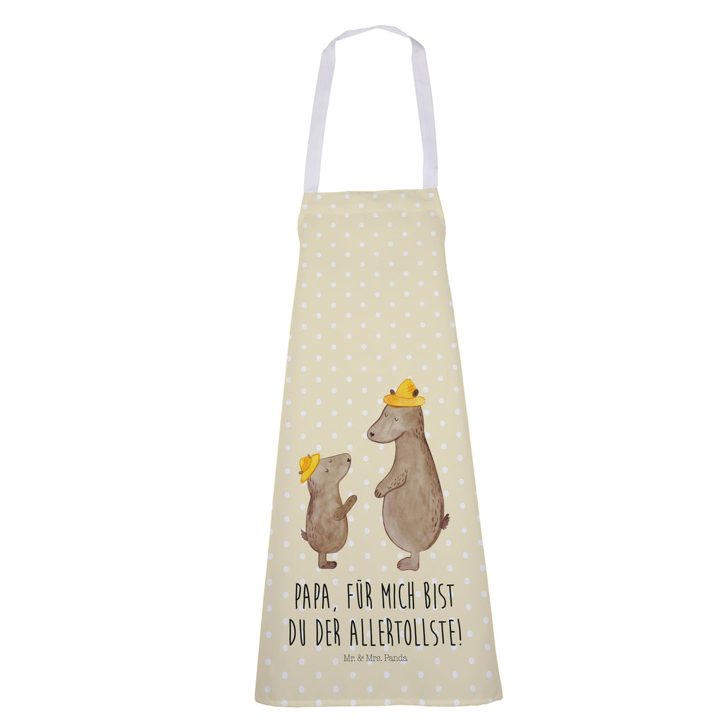 Kochschürze Bären mit Hut Schürze, Backschürze, Küchenschürze, Grillschürze, Latzschürze, Familie, Vatertag, Muttertag, Bruder, Schwester, Mama, Papa, Oma, Opa, Bär, Bären, Vater, Papi, Paps, Dad, Daddy, Lieblingsmensch, Sohn, Söhne, Kind, Kinder, Vater-Sohn, Family, Vorbild
