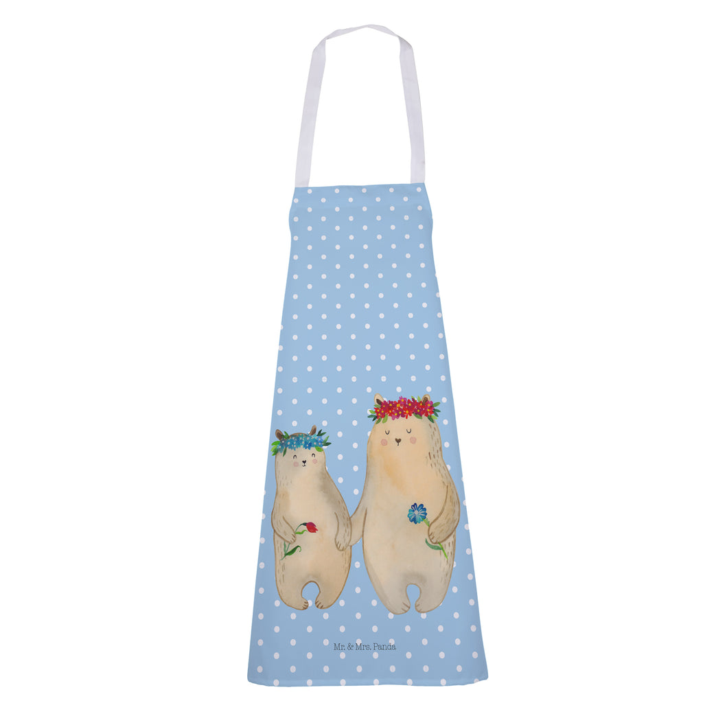 Kochschürze Bären mit Blumenkranz Schürze, Backschürze, Küchenschürze, Grillschürze, Latzschürze, Familie, Vatertag, Muttertag, Bruder, Schwester, Mama, Papa, Oma, Opa, Bär, Bären, Mutter, Mutti, Mami, Lieblingsmensch, Lieblingsmama, beste Mutter, weltbeste Mama, Geschenk Mama. Muttertag, Tochter, Kind, Kinder, Töchter, Family, Vorbild