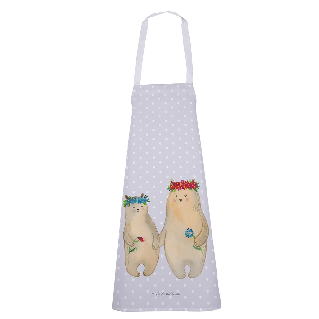 Kochschürze Bären mit Blumenkranz Schürze, Backschürze, Küchenschürze, Grillschürze, Latzschürze, Familie, Vatertag, Muttertag, Bruder, Schwester, Mama, Papa, Oma, Opa, Bär, Bären, Mutter, Mutti, Mami, Lieblingsmensch, Lieblingsmama, beste Mutter, weltbeste Mama, Geschenk Mama. Muttertag, Tochter, Kind, Kinder, Töchter, Family, Vorbild