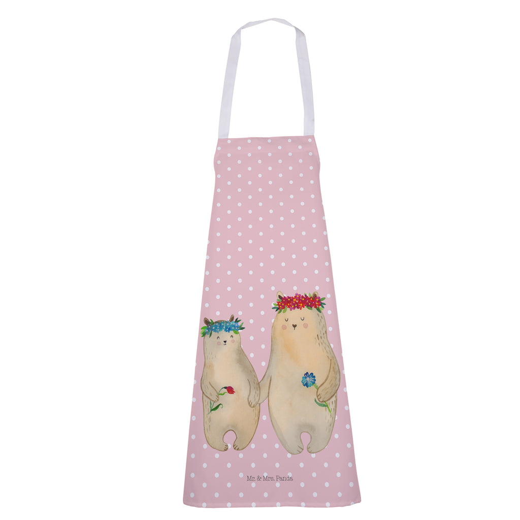 Kochschürze Bären mit Blumenkranz Schürze, Backschürze, Küchenschürze, Grillschürze, Latzschürze, Familie, Vatertag, Muttertag, Bruder, Schwester, Mama, Papa, Oma, Opa, Bär, Bären, Mutter, Mutti, Mami, Lieblingsmensch, Lieblingsmama, beste Mutter, weltbeste Mama, Geschenk Mama. Muttertag, Tochter, Kind, Kinder, Töchter, Family, Vorbild