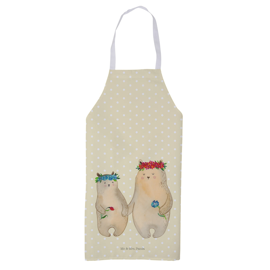 Kochschürze Bären mit Blumenkranz Schürze, Backschürze, Küchenschürze, Grillschürze, Latzschürze, Familie, Vatertag, Muttertag, Bruder, Schwester, Mama, Papa, Oma, Opa, Bär, Bären, Mutter, Mutti, Mami, Lieblingsmensch, Lieblingsmama, beste Mutter, weltbeste Mama, Geschenk Mama. Muttertag, Tochter, Kind, Kinder, Töchter, Family, Vorbild
