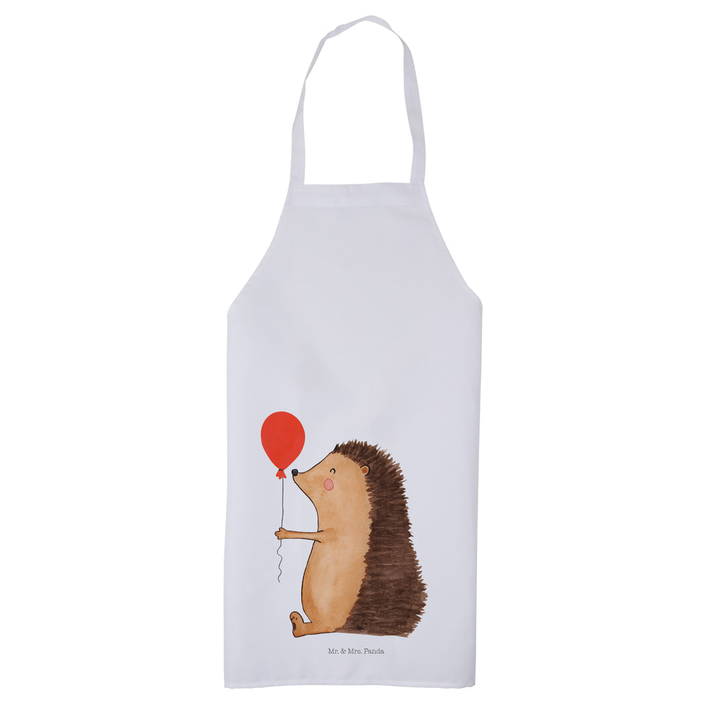 Kochschürze Igel mit Luftballon Schürze, Backschürze, Küchenschürze, Grillschürze, Latzschürze, Tiermotive, Gute Laune, lustige Sprüche, Tiere, Igel, Geburtstag, Herzlichen Glückwunsch, Glückwunsch, Geburtstagskind, Ballon, Happy Birthday