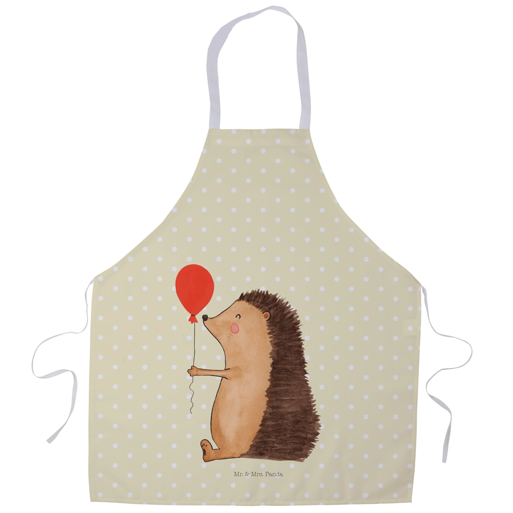 Kochschürze Igel mit Luftballon Schürze, Backschürze, Küchenschürze, Grillschürze, Latzschürze, Tiermotive, Gute Laune, lustige Sprüche, Tiere, Igel, Geburtstag, Herzlichen Glückwunsch, Glückwunsch, Geburtstagskind, Ballon, Happy Birthday