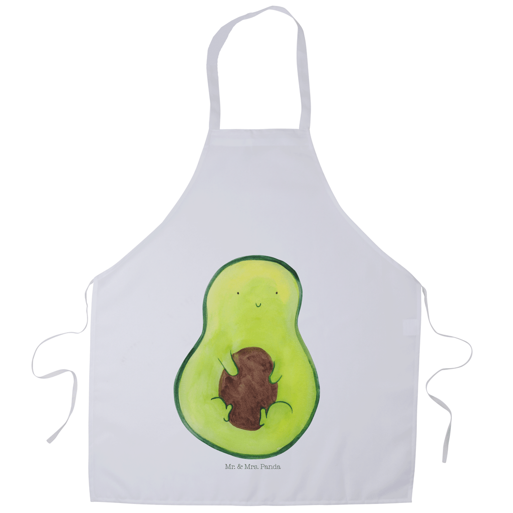 Kochschürze Avocado mit Kern Schürze, Backschürze, Küchenschürze, Grillschürze, Latzschürze, Avocado, Veggie, Vegan, Gesund, Avokado, Avocadokern, Kern, Pflanze, Spruch Leben