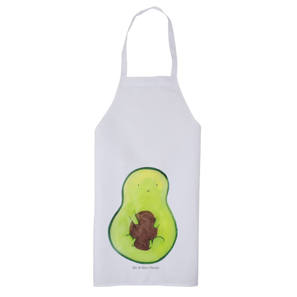 Kochschürze Avocado mit Kern Schürze, Backschürze, Küchenschürze, Grillschürze, Latzschürze, Avocado, Veggie, Vegan, Gesund, Avokado, Avocadokern, Kern, Pflanze, Spruch Leben