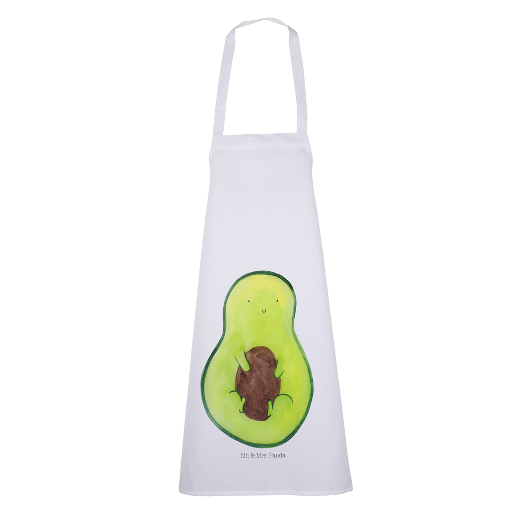 Kochschürze Avocado mit Kern Schürze, Backschürze, Küchenschürze, Grillschürze, Latzschürze, Avocado, Veggie, Vegan, Gesund, Avokado, Avocadokern, Kern, Pflanze, Spruch Leben
