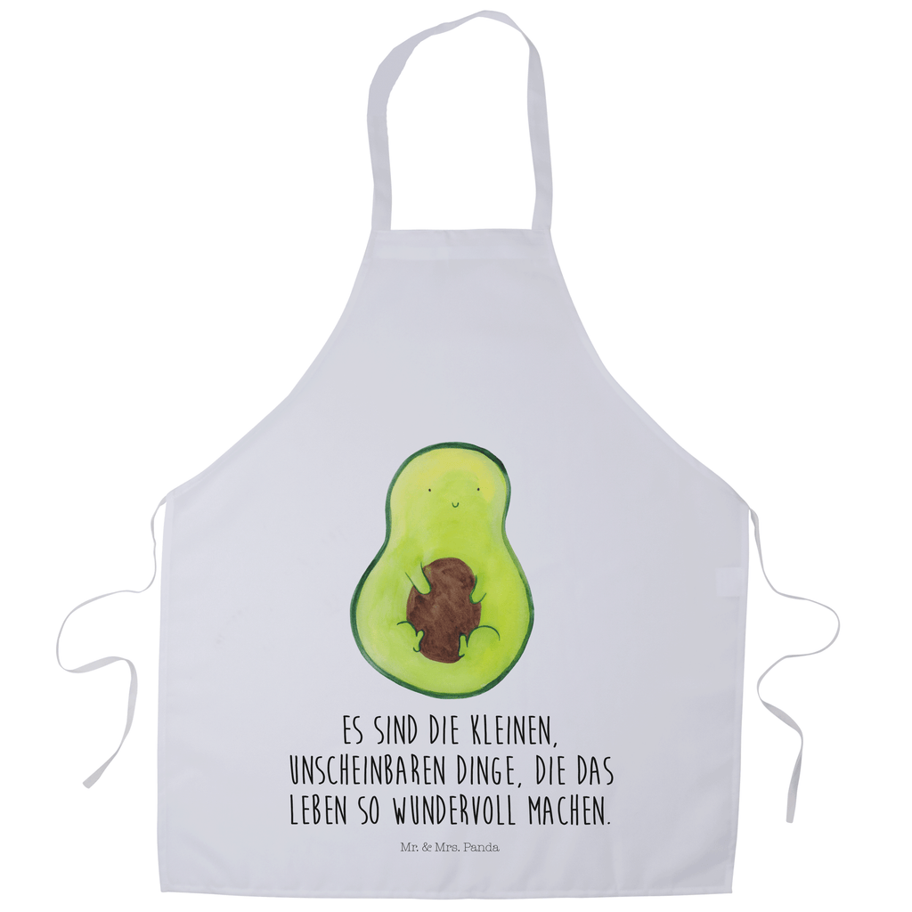 Kochschürze Avocado mit Kern Schürze, Backschürze, Küchenschürze, Grillschürze, Latzschürze, Avocado, Veggie, Vegan, Gesund, Avokado, Avocadokern, Kern, Pflanze, Spruch Leben