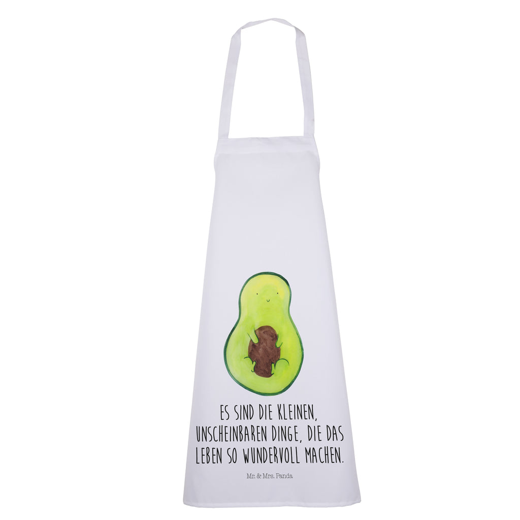 Kochschürze Avocado mit Kern Schürze, Backschürze, Küchenschürze, Grillschürze, Latzschürze, Avocado, Veggie, Vegan, Gesund, Avokado, Avocadokern, Kern, Pflanze, Spruch Leben