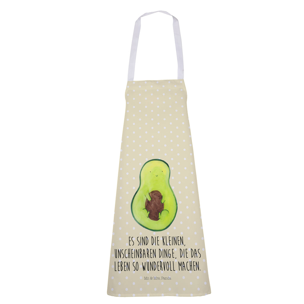Kochschürze Avocado mit Kern Schürze, Backschürze, Küchenschürze, Grillschürze, Latzschürze, Avocado, Veggie, Vegan, Gesund, Avokado, Avocadokern, Kern, Pflanze, Spruch Leben