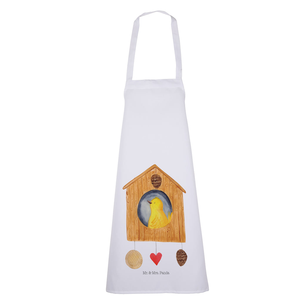Kochschürze Vogelhaus sweet Home Schürze, Backschürze, Küchenschürze, Grillschürze, Latzschürze, Tiermotive, Gute Laune, lustige Sprüche, Tiere, Vogelhaus, Vogel, Home sweet Home, Einzug, Umzug, Geschenk, Einzugsgeschenk, Hausbau, Haus