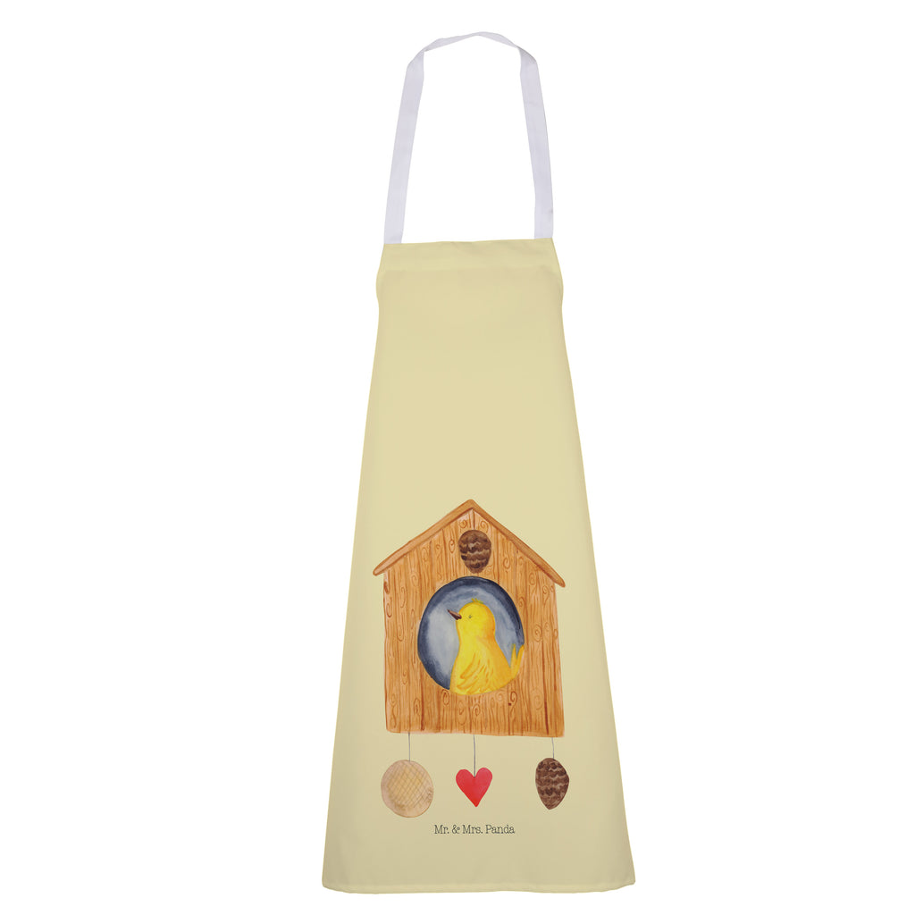 Kochschürze Vogelhaus sweet Home Schürze, Backschürze, Küchenschürze, Grillschürze, Latzschürze, Tiermotive, Gute Laune, lustige Sprüche, Tiere, Vogelhaus, Vogel, Home sweet Home, Einzug, Umzug, Geschenk, Einzugsgeschenk, Hausbau, Haus