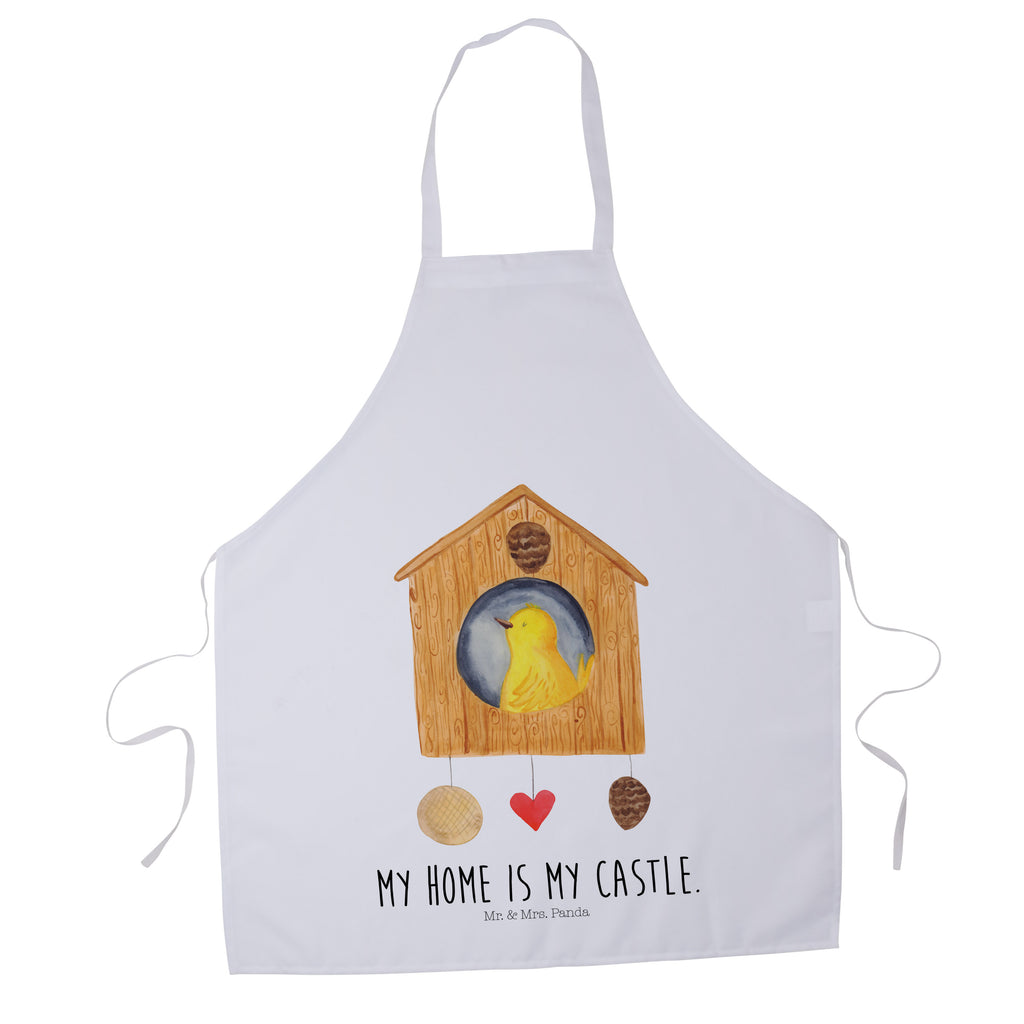 Kochschürze Vogelhaus Schürze, Backschürze, Küchenschürze, Grillschürze, Latzschürze, Tiermotive, Gute Laune, lustige Sprüche, Tiere, Vogel, Vögel, Vogelhaus, Vogelhäuschen, Home sweet home, Zuhause, Nest, Eigenheim, Familie, Wohnung, Haus, unser Haus, Lieblingsort, Castle