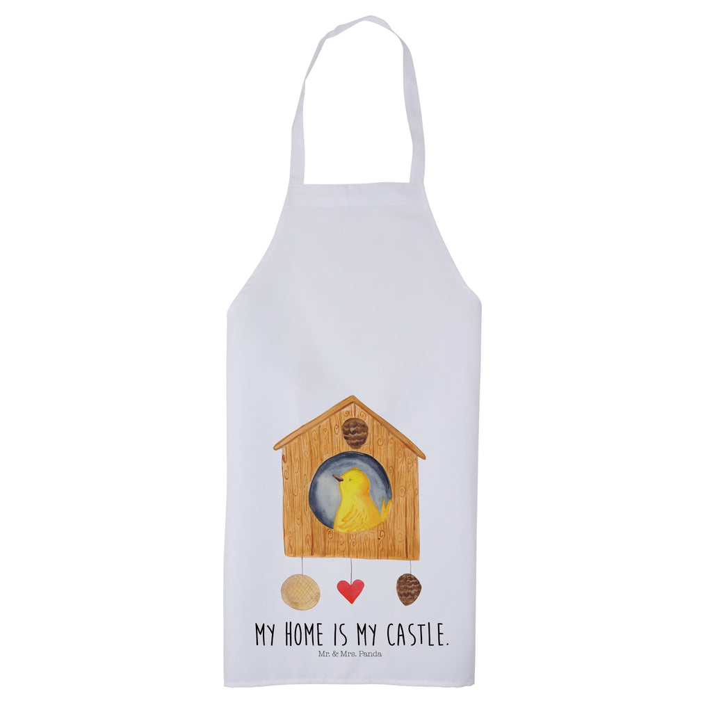 Kochschürze Vogelhaus Schürze, Backschürze, Küchenschürze, Grillschürze, Latzschürze, Tiermotive, Gute Laune, lustige Sprüche, Tiere, Vogel, Vögel, Vogelhaus, Vogelhäuschen, Home sweet home, Zuhause, Nest, Eigenheim, Familie, Wohnung, Haus, unser Haus, Lieblingsort, Castle