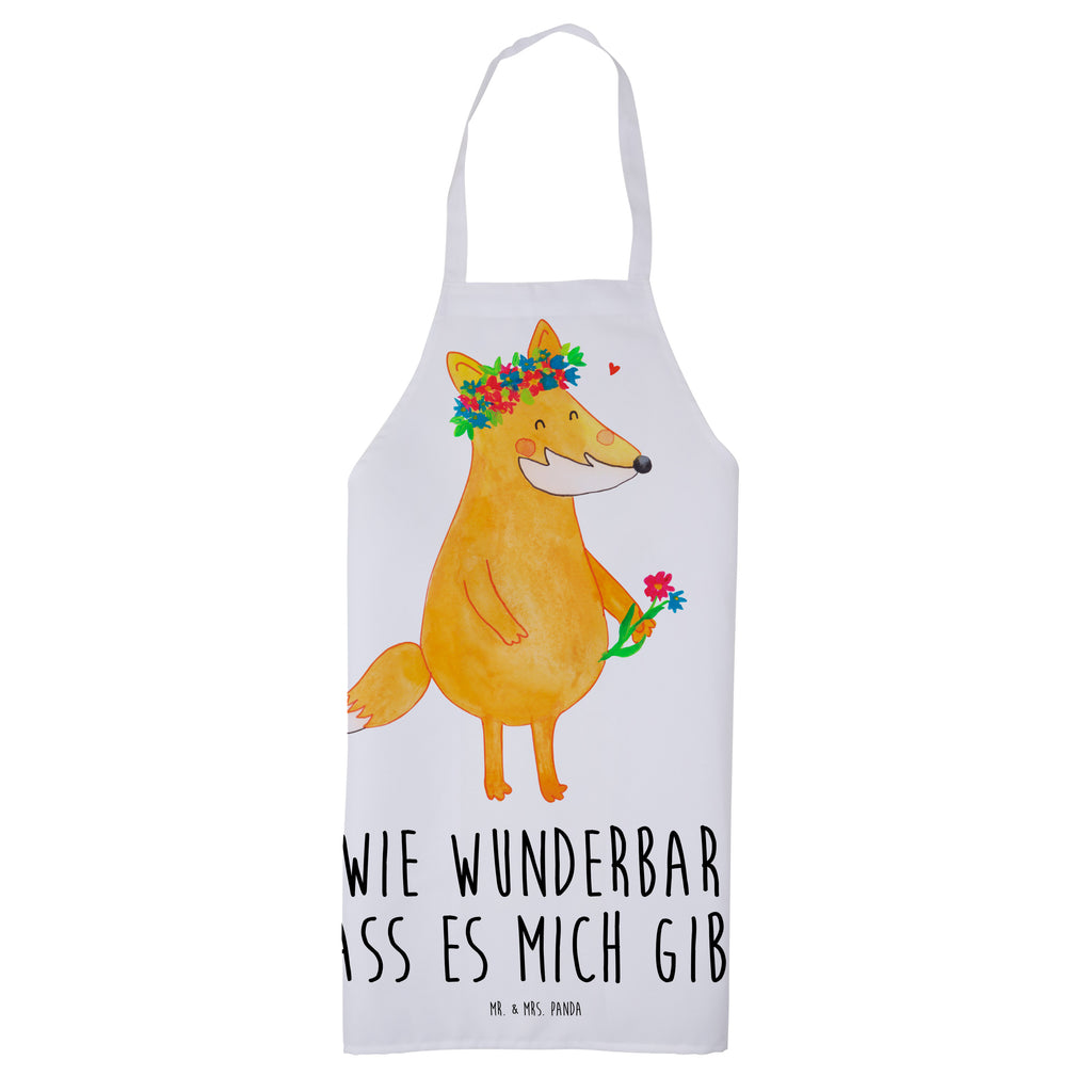 Kochschürze Fuchs Blumenliebe Schürze, Backschürze, Küchenschürze, Grillschürze, Latzschürze, Fuchs, Füchse, Fox, Liebe, Freundin, Fuchsmädchen, Blumenmädchen, Freundinnen, Liebesbeweis, Blume, Blumen, Motivation, Freude, ich, mich, Selbstliebe