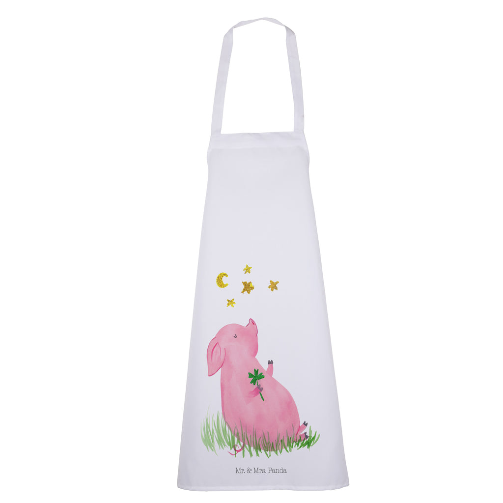 Kochschürze Glücksschwein Schürze, Backschürze, Küchenschürze, Grillschürze, Latzschürze, Tiermotive, Gute Laune, lustige Sprüche, Tiere, Glücksschwein. Glück, Schwein, Schweinchen, Sterne, Sernchen, Ziele, Träume, Motivation, Glücksbringer