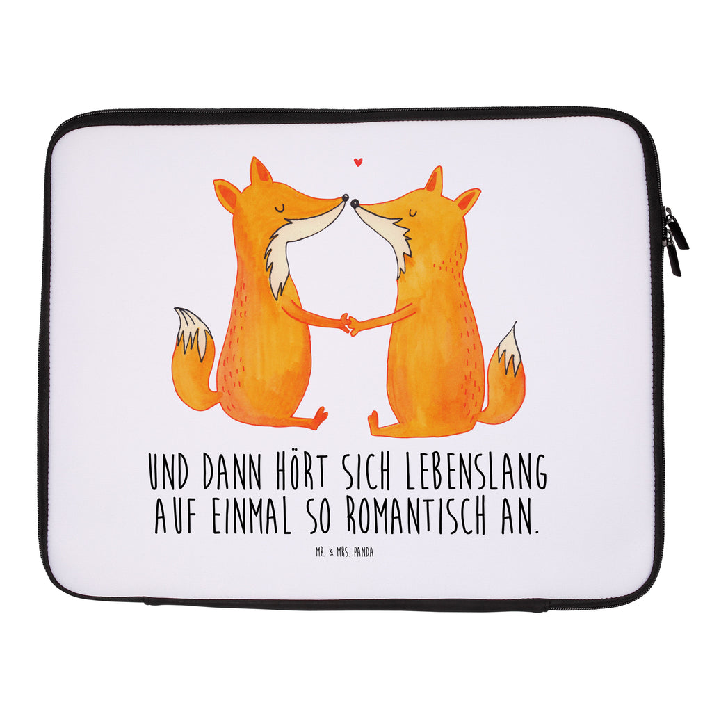 27 x 36 Notebook Tasche  Füchse Liebe Notebook Tasche, Laptop, Computertasche, Tasche, Damen, Schutzhülle, Fuchs, Füchse, Fox, Liebe, Liebespaar, Paar, Partner, Freundin, Freund, Ehe, Verlobte, Ehemann, Ehefrau, Liebesbeweis