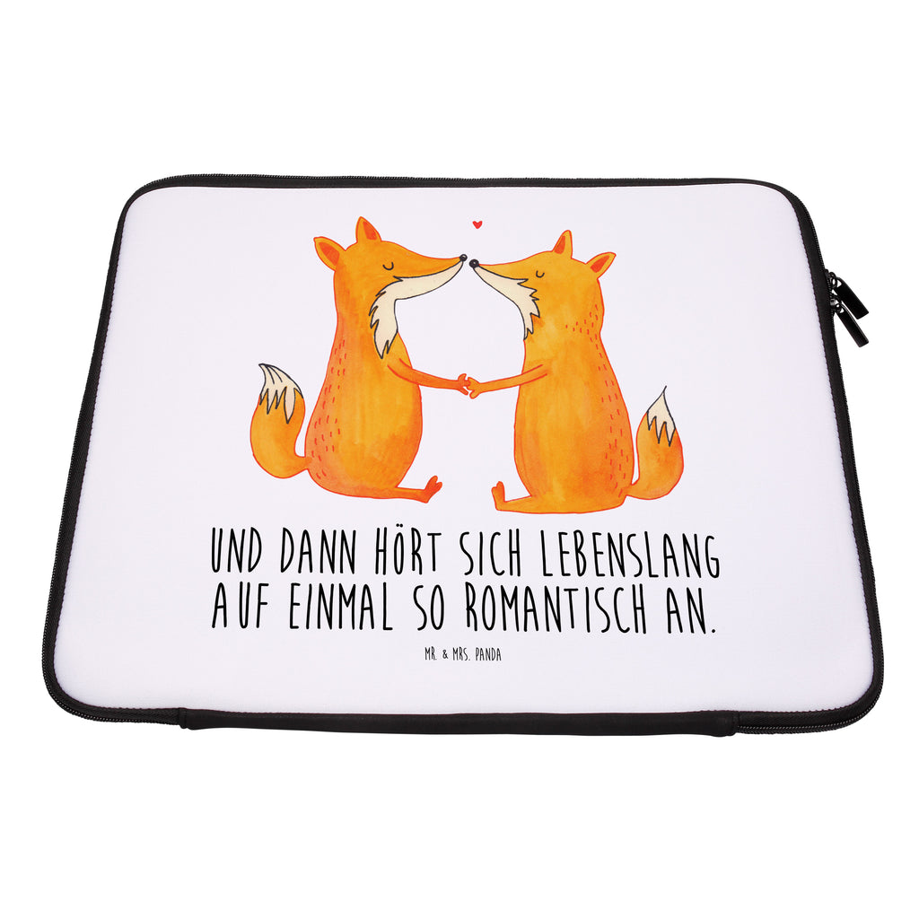 27 x 36 Notebook Tasche  Füchse Liebe Notebook Tasche, Laptop, Computertasche, Tasche, Damen, Schutzhülle, Fuchs, Füchse, Fox, Liebe, Liebespaar, Paar, Partner, Freundin, Freund, Ehe, Verlobte, Ehemann, Ehefrau, Liebesbeweis