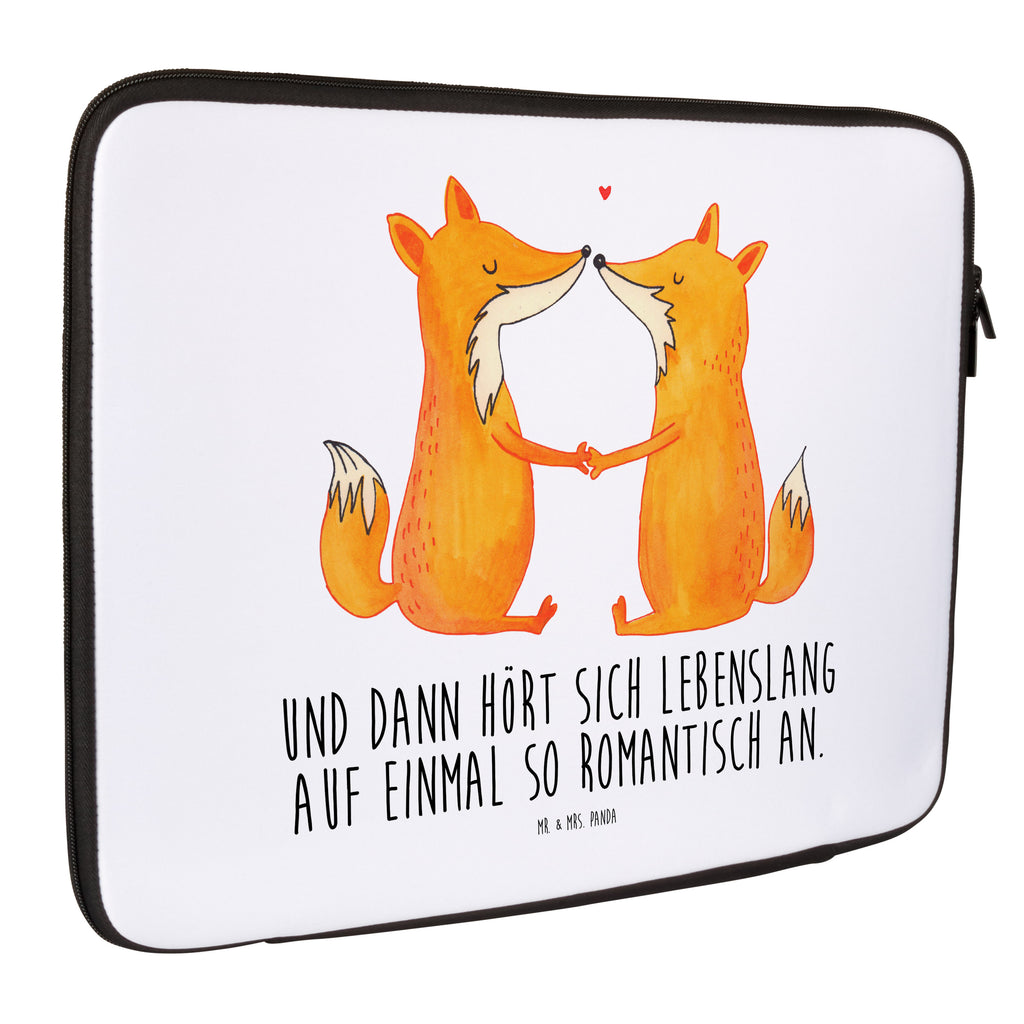 27 x 36 Notebook Tasche  Füchse Liebe Notebook Tasche, Laptop, Computertasche, Tasche, Damen, Schutzhülle, Fuchs, Füchse, Fox, Liebe, Liebespaar, Paar, Partner, Freundin, Freund, Ehe, Verlobte, Ehemann, Ehefrau, Liebesbeweis