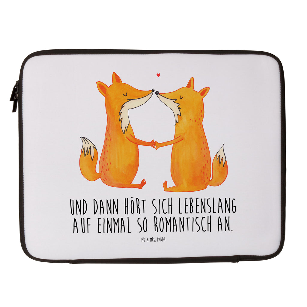 27 x 36 Notebook Tasche  Füchse Liebe Notebook Tasche, Laptop, Computertasche, Tasche, Damen, Schutzhülle, Fuchs, Füchse, Fox, Liebe, Liebespaar, Paar, Partner, Freundin, Freund, Ehe, Verlobte, Ehemann, Ehefrau, Liebesbeweis