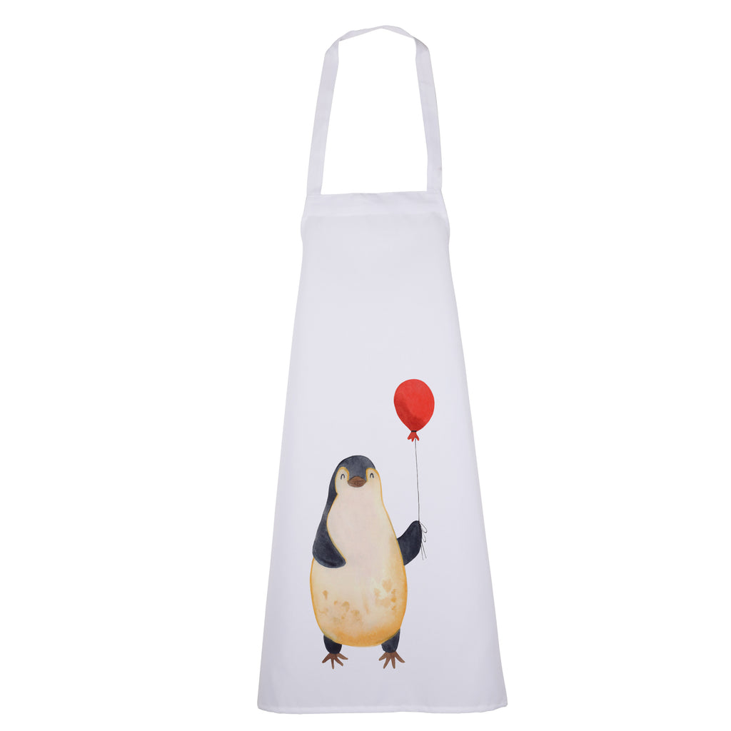 Kochschürze Pinguin Luftballon Schürze, Backschürze, Küchenschürze, Grillschürze, Latzschürze, Pinguin, Pinguine, Luftballon, Tagträume, Lebenslust, Geschenk Freundin, Geschenkidee, beste Freundin, Motivation, Neustart, neues Leben, Liebe, Glück