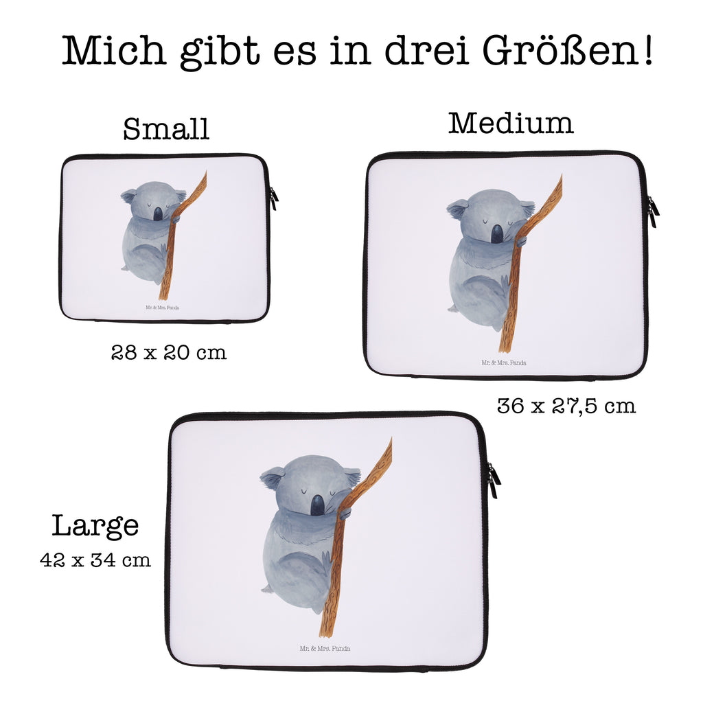 27 x 36 Notebook Tasche  Koalabär Notebook Tasche, Laptop, Computertasche, Tasche, Damen, Schutzhülle, Tiermotive, Gute Laune, lustige Sprüche, Tiere, Koala, träumen, Traum, schlafen, Schlafzimmer, Traumland, Bär, Koalabär