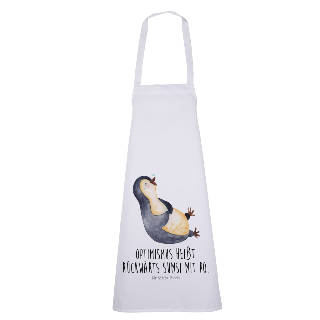 Kochschürze Pinguin lachend Schürze, Backschürze, Küchenschürze, Grillschürze, Latzschürze, Pinguin, Pinguine, lustiger Spruch, Optimismus, Fröhlich, Lachen, Humor, Fröhlichkeit