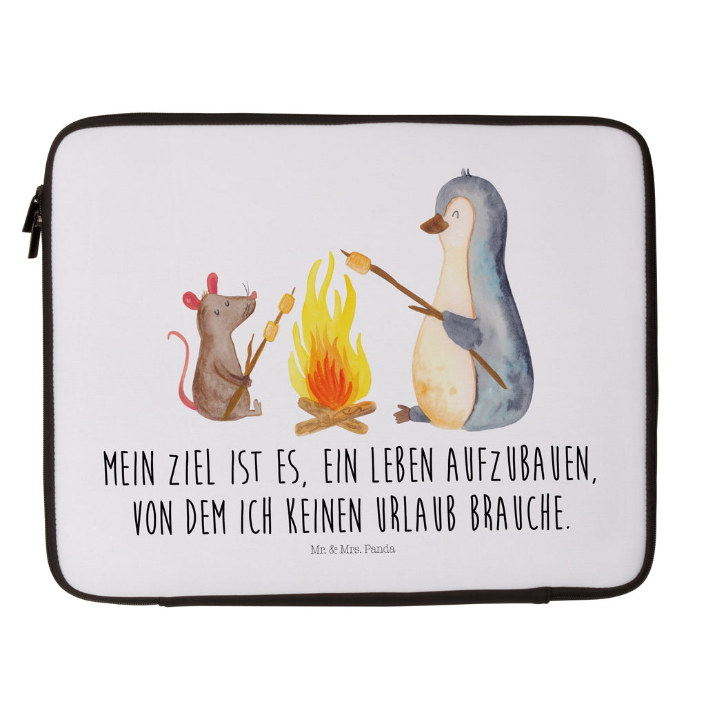 20 x 28 Notebook Tasche  Pinguin Lagerfeuer Notebook Tasche, Laptop, Computertasche, Tasche, Pinguin, Maus, Pinguine, Lagerfeuer, Leben, Arbeit, Job, Motivation, Büro, Büroalltag, Lebensspruch, Lebensmotivation, Neustart, Liebe, grillen, Feuer, Marshmallows