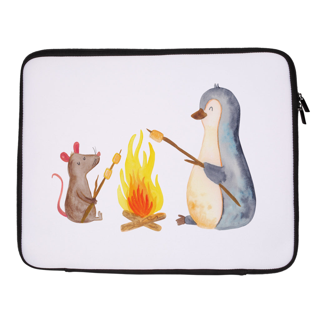 20 x 28 Notebook Tasche  Pinguin Lagerfeuer Notebook Tasche, Laptop, Computertasche, Tasche, Pinguin, Maus, Pinguine, Lagerfeuer, Leben, Arbeit, Job, Motivation, Büro, Büroalltag, Lebensspruch, Lebensmotivation, Neustart, Liebe, grillen, Feuer, Marshmallows