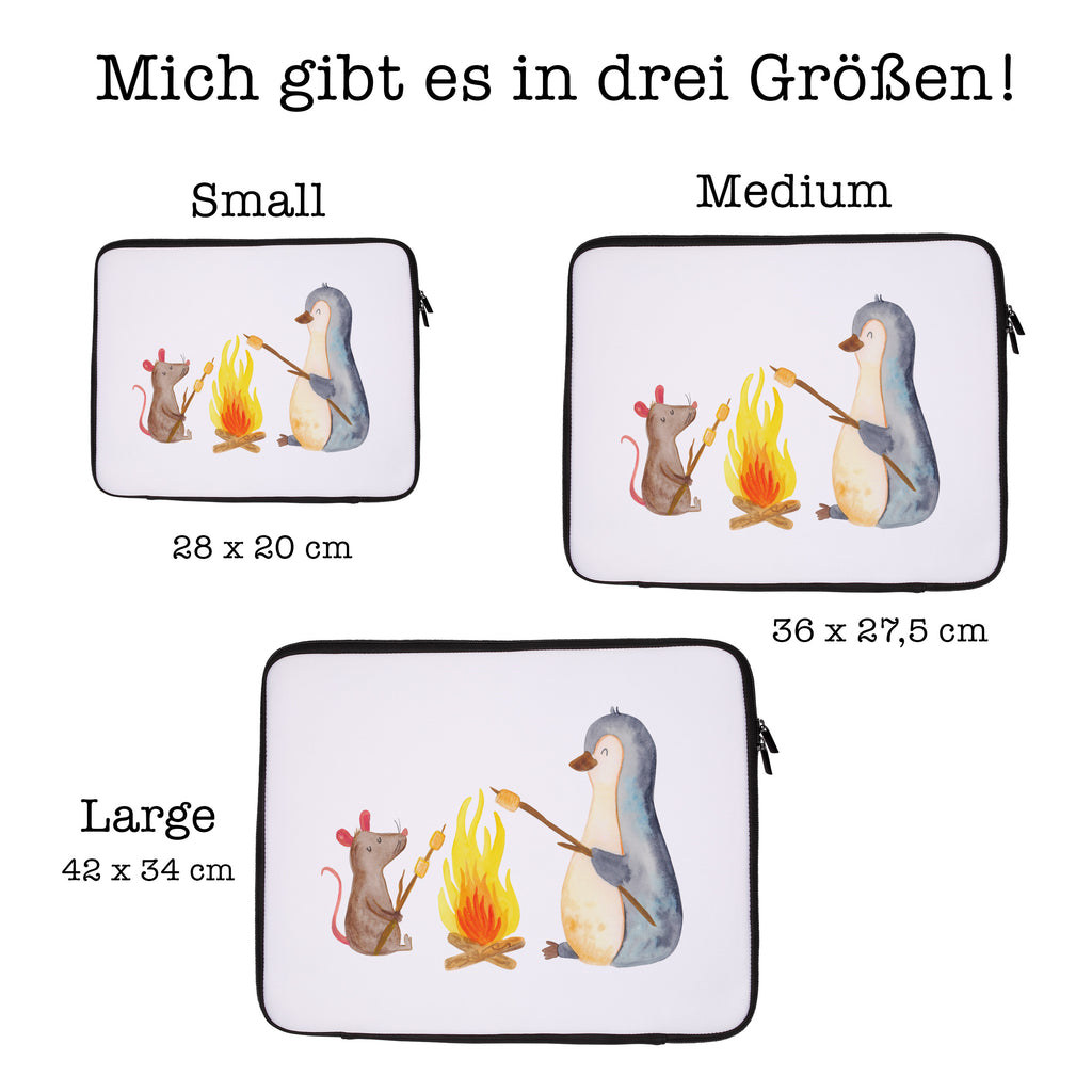 20 x 28 Notebook Tasche  Pinguin Lagerfeuer Notebook Tasche, Laptop, Computertasche, Tasche, Pinguin, Maus, Pinguine, Lagerfeuer, Leben, Arbeit, Job, Motivation, Büro, Büroalltag, Lebensspruch, Lebensmotivation, Neustart, Liebe, grillen, Feuer, Marshmallows