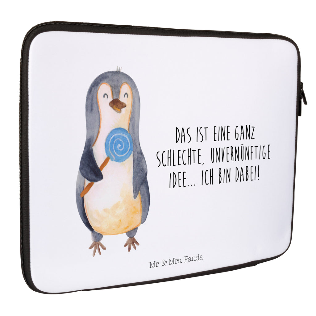 27 x 36 Notebook Tasche  Pinguin Lolli Notebook Tasche, Laptop, Computertasche, Tasche, Damen, Schutzhülle, Pinguin, Pinguine, Lolli, Süßigkeiten, Blödsinn, Spruch, Rebell, Gauner, Ganove, Rabauke