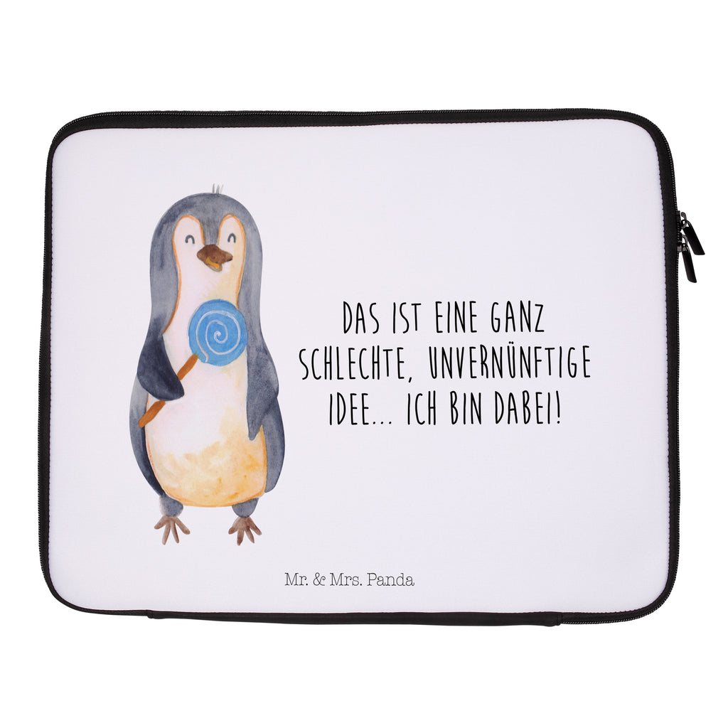 20 x 28 Notebook Tasche  Pinguin Lolli Notebook Tasche, Laptop, Computertasche, Tasche, Pinguin, Pinguine, Lolli, Süßigkeiten, Blödsinn, Spruch, Rebell, Gauner, Ganove, Rabauke