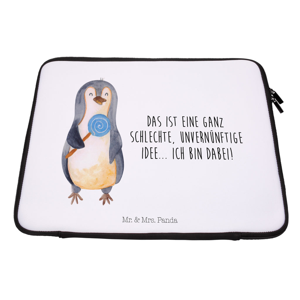 20 x 28 Notebook Tasche  Pinguin Lolli Notebook Tasche, Laptop, Computertasche, Tasche, Pinguin, Pinguine, Lolli, Süßigkeiten, Blödsinn, Spruch, Rebell, Gauner, Ganove, Rabauke