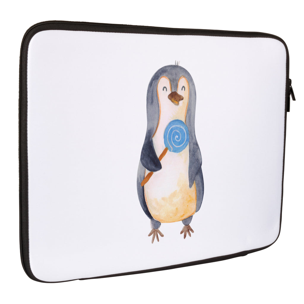 20 x 28 Notebook Tasche  Pinguin Lolli Notebook Tasche, Laptop, Computertasche, Tasche, Pinguin, Pinguine, Lolli, Süßigkeiten, Blödsinn, Spruch, Rebell, Gauner, Ganove, Rabauke