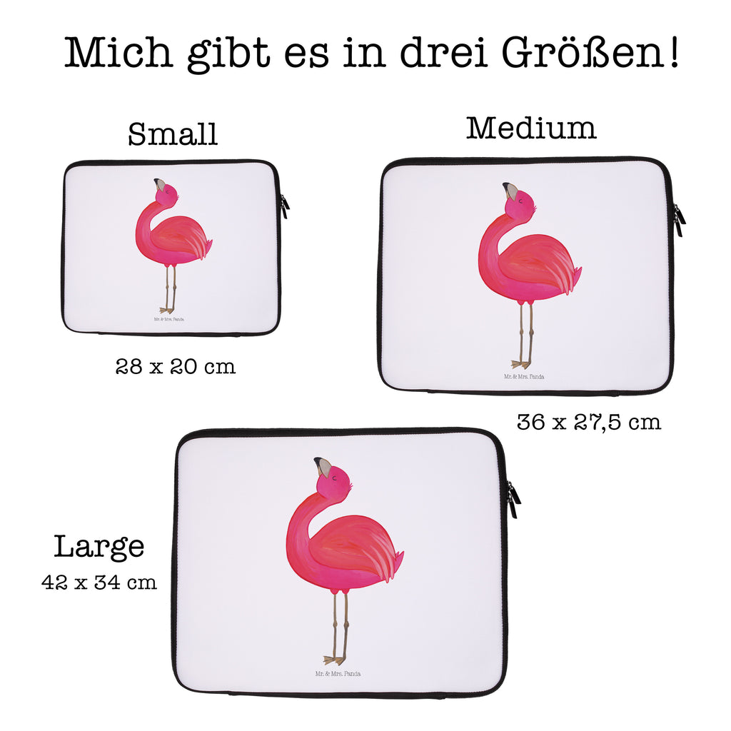20 x 28 Notebook Tasche  Flamingo stolz Notebook Tasche, Laptop, Computertasche, Tasche, Flamingo, stolz, Freude, Selbstliebe, Selbstakzeptanz, Freundin, beste Freundin, Tochter, Mama, Schwester