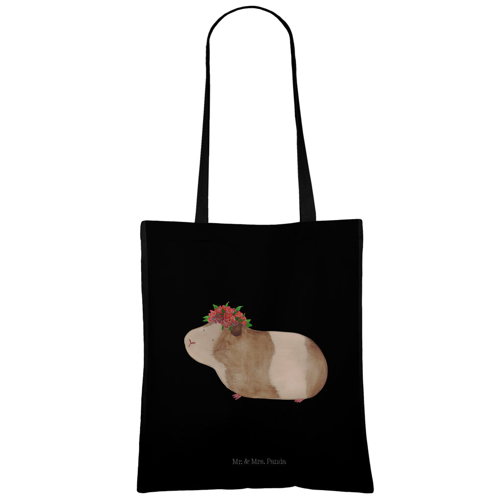 Tragetasche Meerschweinchen weise Beuteltasche, Beutel, Einkaufstasche, Jutebeutel, Stoffbeutel, Tiermotive, Gute Laune, lustige Sprüche, Tiere, Meerschweinchen, Meerie, Meeries, Wunder, Blumenkind, Realität, Spruch, Weisheit, Motivation, Wunderland
